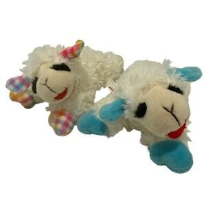 Lamb Chop Spring 2 Pack Dog Toy